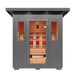 Pacific 4 - Person Outdoor Infrared Sauna - Topture