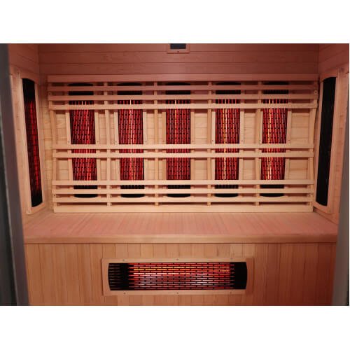 Pacific 4 - Person Outdoor Infrared Sauna - Topture