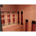 Pacific 400D6 interior bench and infrared heaters with control panel