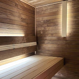 Prosaunas White Sauna Light Kit with Two 10' Flexible LED Strips - Topture