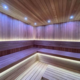 Prosaunas White Sauna Light Kit with Two 10' Flexible LED Strips - Topture