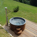 SaunaLife 6 - Person Wood - Fired Hot Tub | Model S4B/S4N - Topture