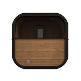 SaunaLife CL12GCP Cube Sauna | 8 - Person Luxury Sauna Suite with Changeroom - Topture