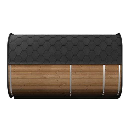 SaunaLife CL12GCP Cube Sauna | 8 - Person Luxury Sauna Suite with Changeroom - Topture