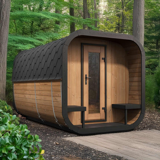 Outdoor Wood Fired Saunas | Off-Grid Backyard Kits — Topture