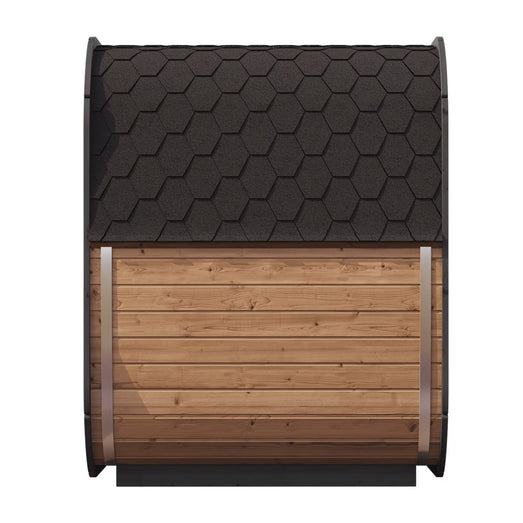 SaunaLife CL5G | 4 - Person Cube Sauna with Glass Front - Topture