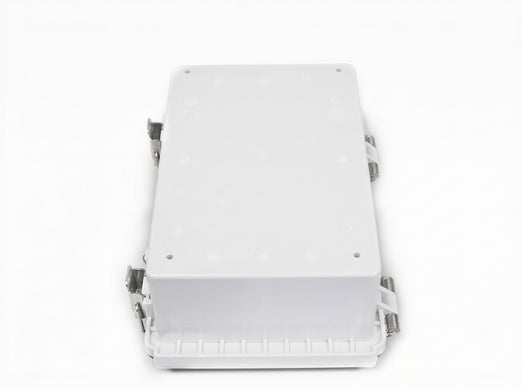 SaunaLife Model 300 weatherproof enclosure rear with latch detail