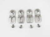 SaunaLife Model 300 four stainless mounting brackets with screws