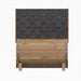 SaunaLife E6 sauna top view detail of black hexagonal shingled roof