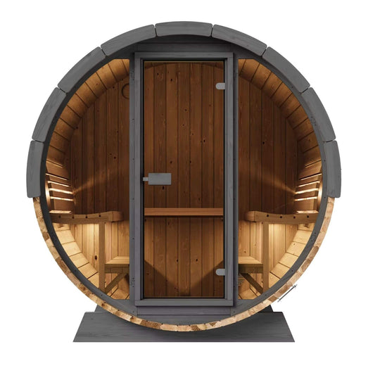 SaunaLife EE8G | 6 Person 6' Long Barrel Sauna - Topture