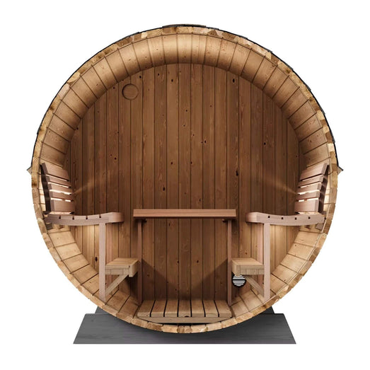 SaunaLife EE8G | 6 Person 6' Long Barrel Sauna - Topture