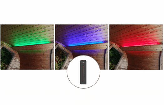 SaunaLife EMood Chromatherapy & WiFi LED Sauna Light | 48" - Topture