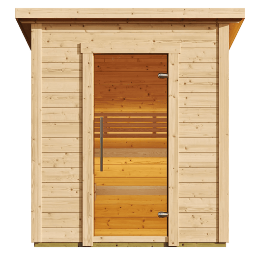 SaunaLife G2 | 4 - Person Traditional Outdoor Sauna - Topture