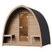 SaunaLife G3 Outdoor Sauna | 4 - Person Traditional Pod Sauna - Topture