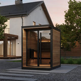 SaunaLife GL4 4 Person Outdoor Sauna Kit - Topture
