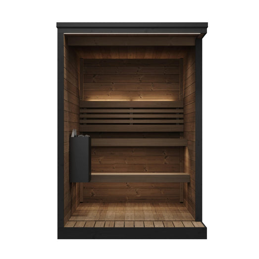 SaunaLife GL4 4 Person Outdoor Sauna Kit - Topture