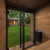 SaunaLife GL4 4 Person Outdoor Sauna Kit - Topture