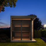 SaunaLife GL6 6 Person Outdoor Sauna Kit - Topture