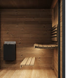 SaunaLife GL6 6 Person Outdoor Sauna Kit - Topture