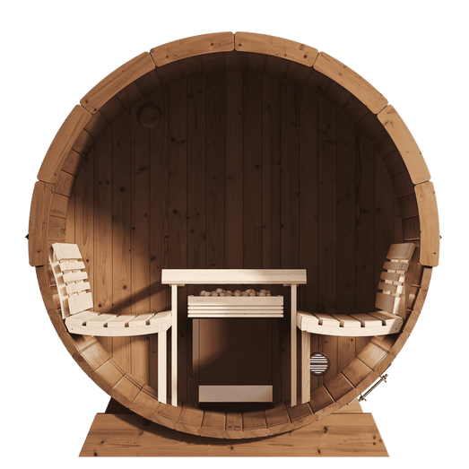 SaunaLife Model E8 Sauna Barrel | Ergo Series - Topture