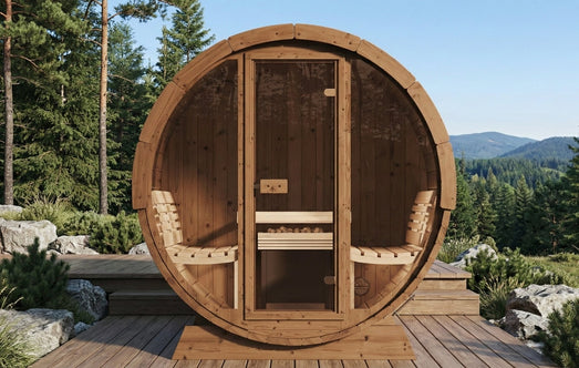 SaunaLife Model E8 Sauna Barrel | Ergo Series - Topture