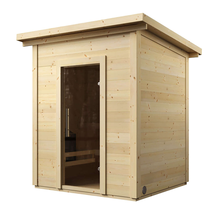 SaunaLife Model G2 | 4 - Person Traditional Outdoor Sauna - Topture