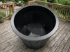 SaunaLife S1N Package 1 - Person Immersion Tub and Combination Water Chiller/Heater, Natural - Topture