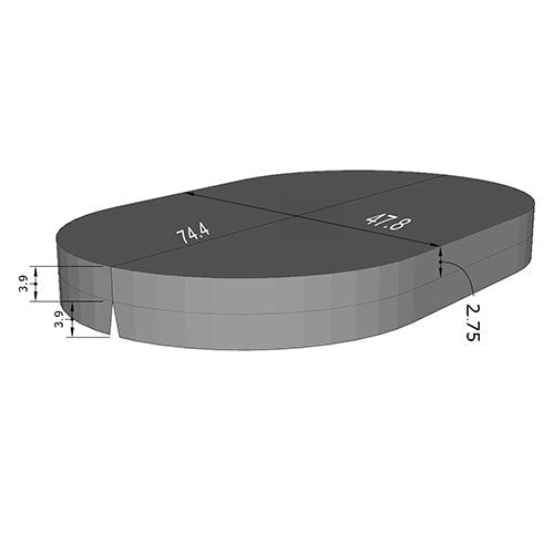 SaunaLife S2 Cover for S2 Series Hot/Cold Plunge Tubs - Topture
