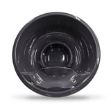 SaunaLife S4 empty black hot tub shell top-down view showing the molded basin interior