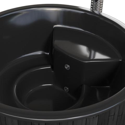 SaunaLife S6 7 - Person Wood - Burning Hot Tub - Topture