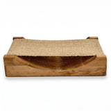 SaunaLife SaunaGear wooden sauna headrest shown from the front