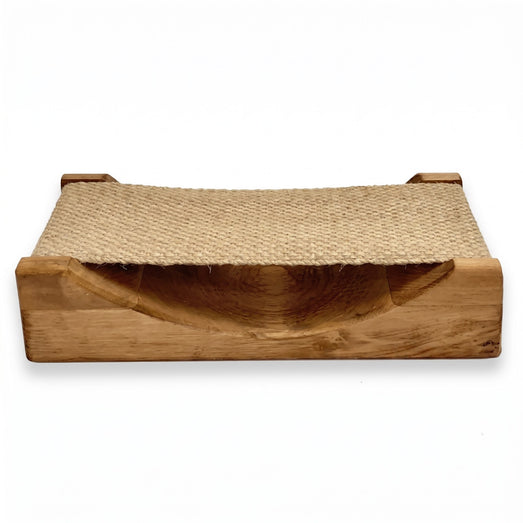 SaunaLife SaunaGear wooden sauna headrest shown from the front