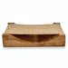 SaunaLife SaunaGear wooden sauna headrest shown from the front