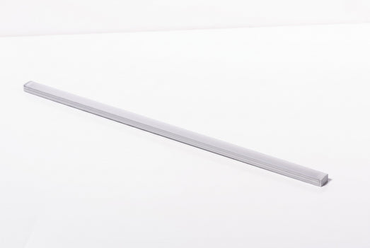 SaunaLumin Ambiance aluminum LED strip profile shown on a white surface