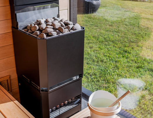 Saunum Air L 10 Electric Sauna Heater w/Climate Equalizer | 10kW - Topture