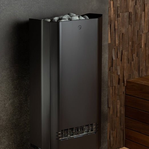 Saunum Air Perfect 240V Electric Sauna Heater Package w/ Climate Equalizer, Digital Controller & WiFi and Stones - Topture