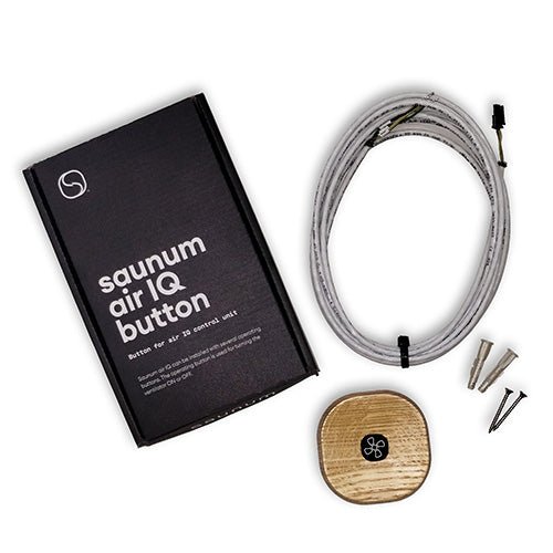 Saunum AirIQ Button Set – In - Sauna Fan On/Off Control - Topture