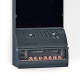 Saunum AirSolo 70 lower vent and heated stone base detail
