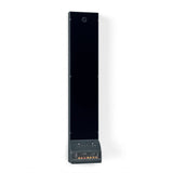 Saunum AirSolo 70 tall black equalizer wall-mounted at angle
