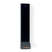 Saunum AirSolo 70 tall black equalizer wall-mounted at angle
