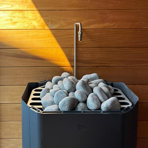 Saunum Auto Leil - Automated Water & Scent Dispenser & Pipe For Sauna Heaters - Topture