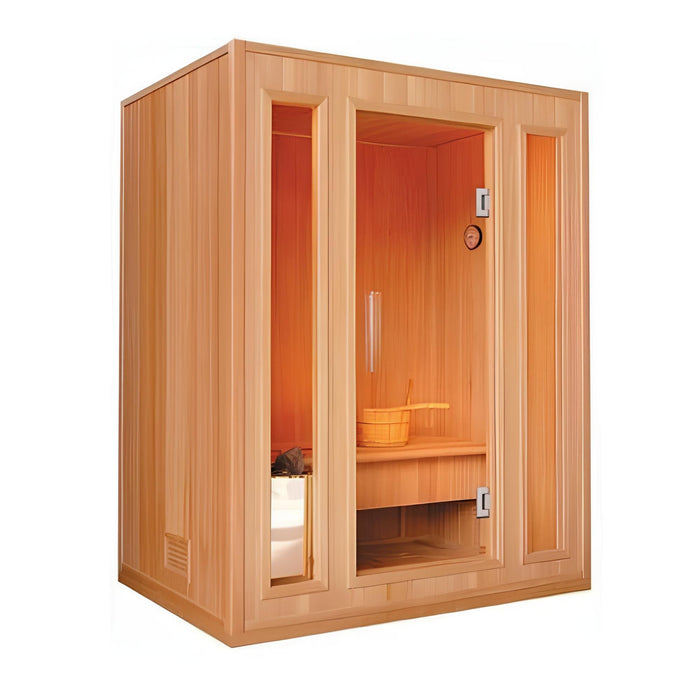 SunRay 3-Person Indoor Traditional Sauna 300SN Southport