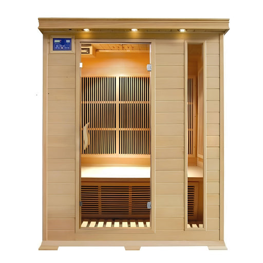 Sunray Aspen 3 - Person Indoor Infrared Sauna HL300K2 - Topture