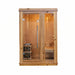 SunRay Aston 200TN cedar indoor sauna front view with glass door