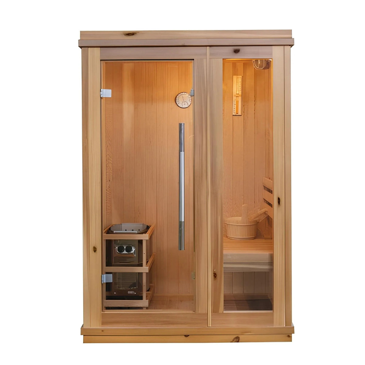 SunRay Aston HL100TN | 1 - Person Traditional Indoor Sauna - Topture