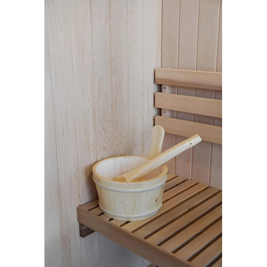 SunRay Aston HL100TN | 1 - Person Traditional Indoor Sauna - Topture