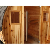 Sunray Aurora 300SH | 2 - 4 - Person Traditional Barrel Sauna - Topture