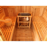 Sunray Aurora 300SH | 2 - 4 - Person Traditional Barrel Sauna - Topture