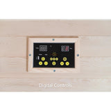 Sunray Bristol Bay 4 - Person Indoor Infrared Corner Sauna HL400KC - Topture