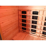 Sunray Burlington 2 - Person Outdoor Infrared Sauna 200D3 - Topture